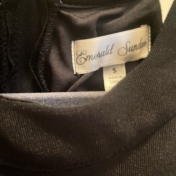 Emerald sundae black formal dress - Picture 5 of 6